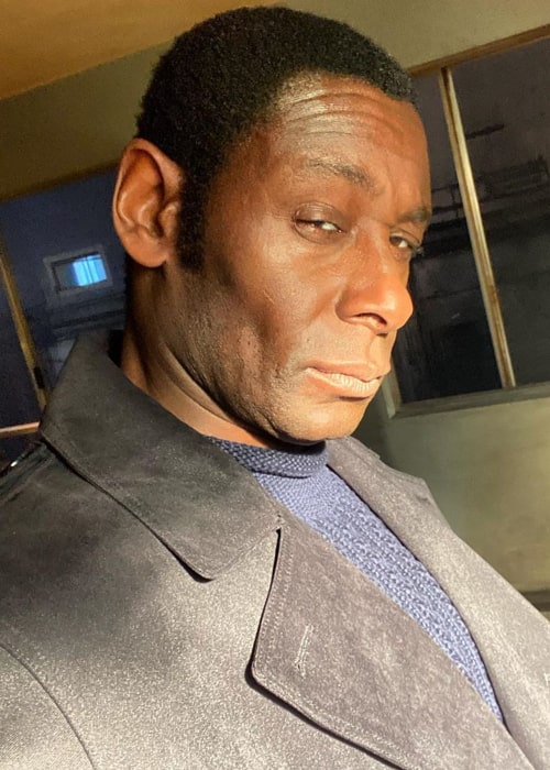 David Harewood in an Instagram selfie from March 2020