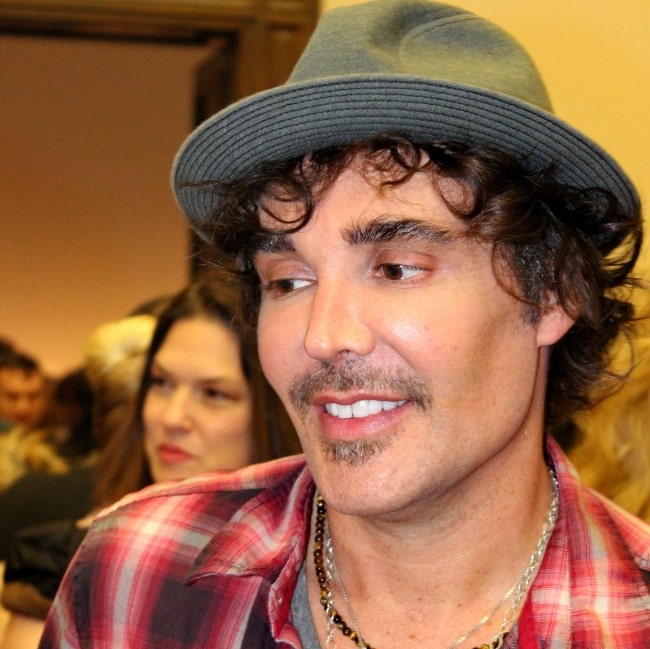 David LaChapelle at the launching of his exhibition in Galerie Rudolfinum in Prague in December 2011