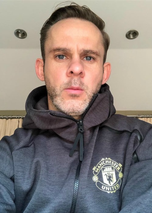 Dominic Monaghan in an Instagram selfie as seen in February 2019