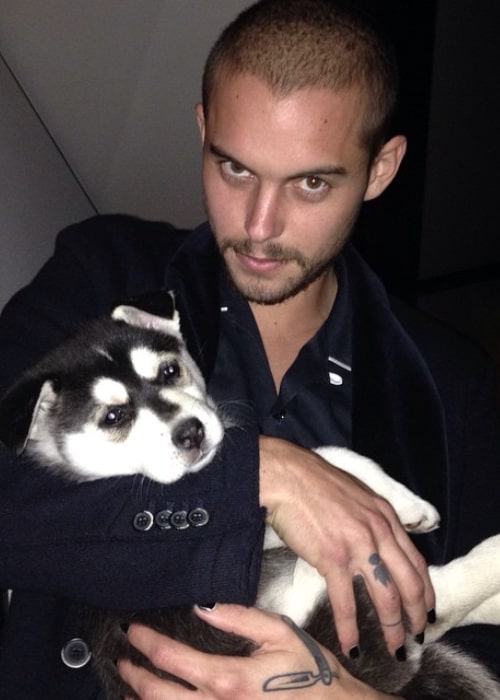 Dylan Rieder as seen in an Instagram Post in December 2014