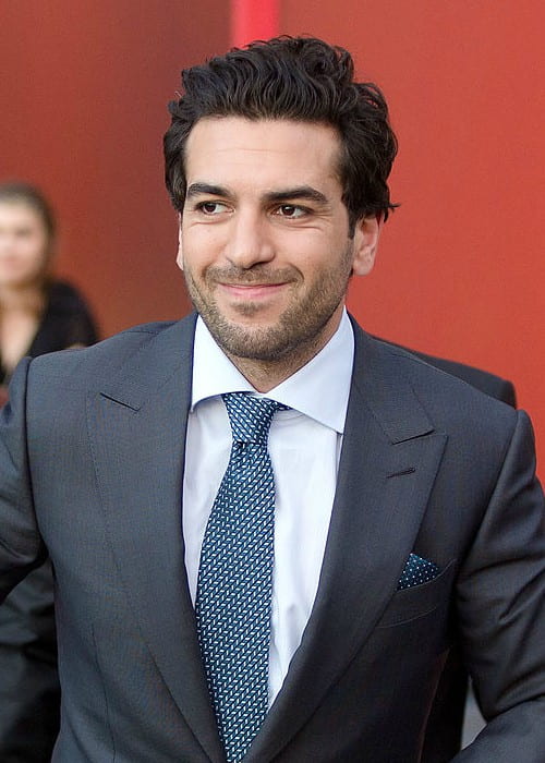 Elyas M'Barek on the red carpet of the Romy TV awards in 2016