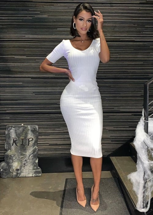 Fanny Neguesha as seen while posing for the camera in November 2019