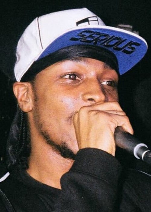 JME during a performance in August 2015