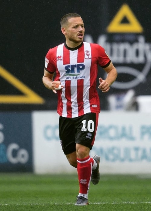 Jack Payne as seen in a picture taken while playing in a football match in the past