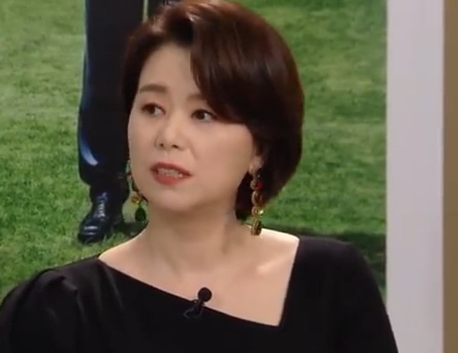 Jang Hye-jin during an interview as seen in April 2019