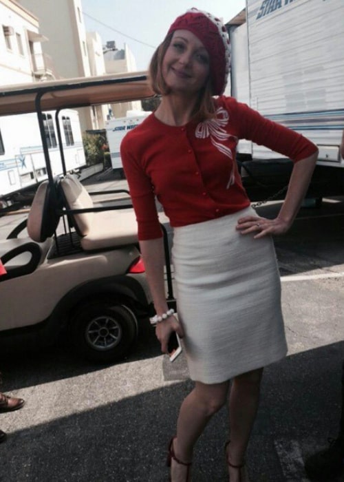 Jayma Mays as seen in an Instagram Post in March 2015