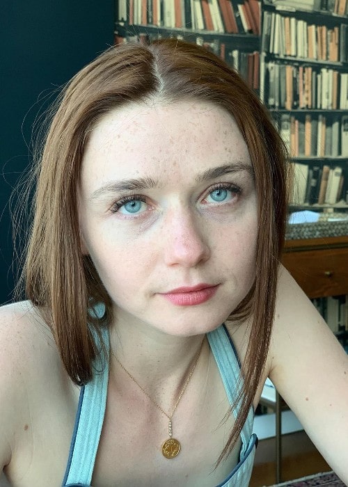 Jessica Barden as seen in July 2019