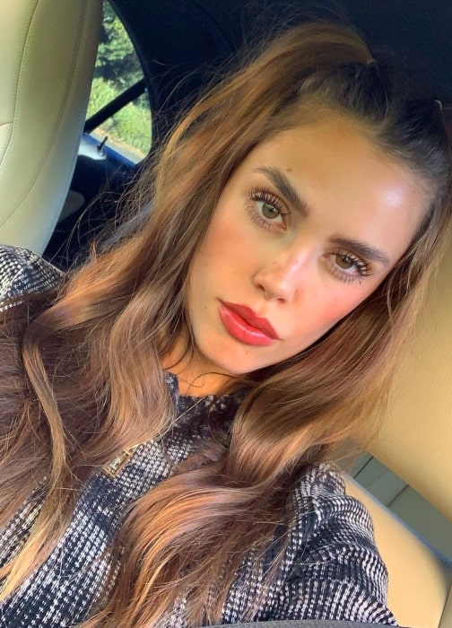 Jessica Buch as seen in a selfie taken in Los Angeles, California in October 2019