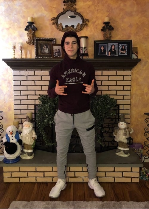 Joe Albanese posing for a picture in December 2018