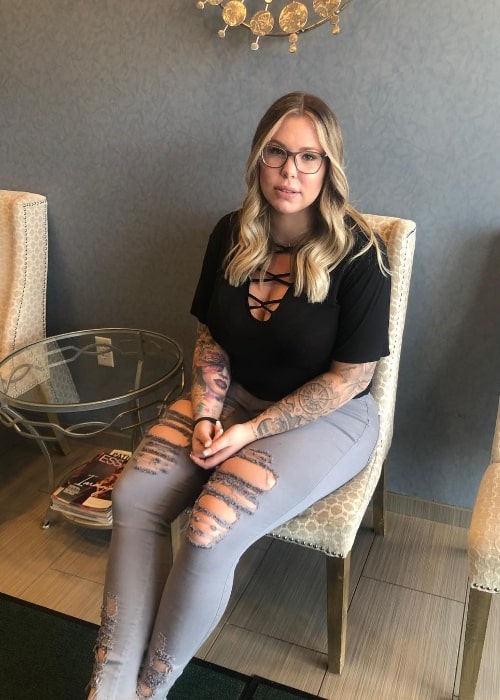 Kailyn Lowry as seen in March 2019