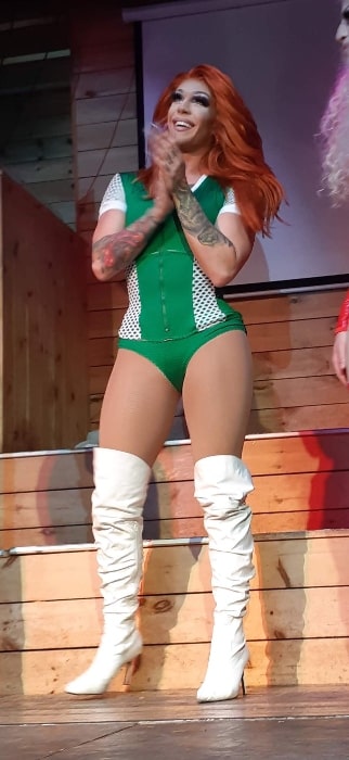 Kameron Michaels as seen while performing in 2018