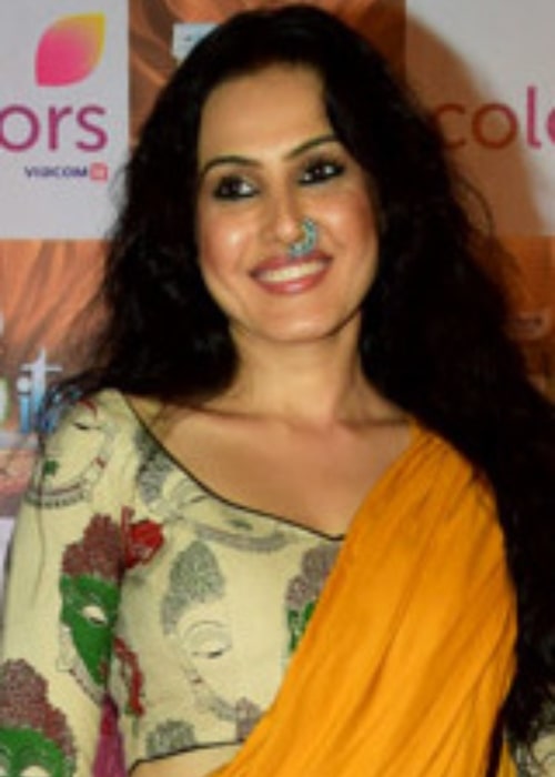 Kamya Punjabi as seen in a picture taken while she graces the Indian Television Academy Awards 2017 on November 6