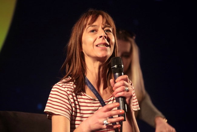 Kate Dickie during an event in July 2017