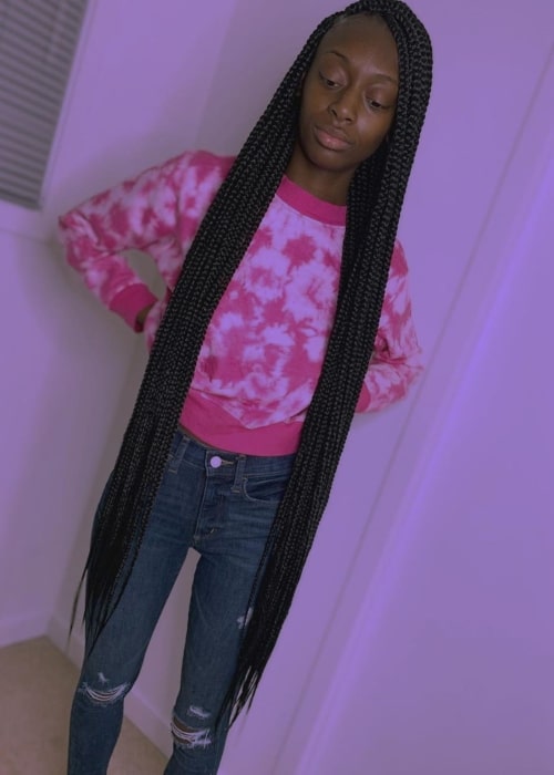 Kayla Nicole Jones as seen in a picture taken in December 2019