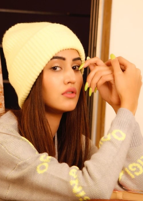 Khushi Chaudhary as seen in a picture taken in December 2019