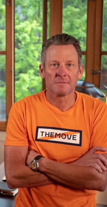 Lance Armstrong as seen in June 2018