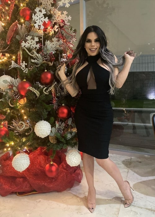 Lizbeth Rodríguez as seen in a picture taken in December 2019