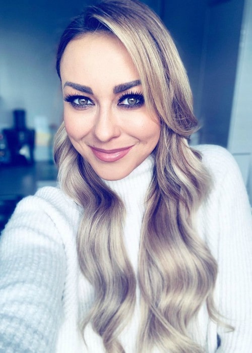 Luba Mushtuk in a selfie as seen in January 2020