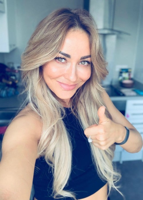 Luba Mushtuk in a selfie in April 2020