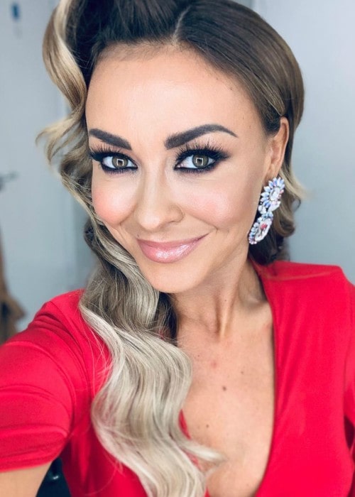 Luba Mushtuk in an Instagram selfie as seen in October 2019