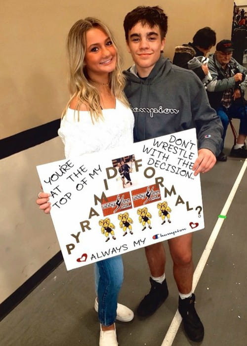 Maesi Caes and Will Herselius as seen in February 2020