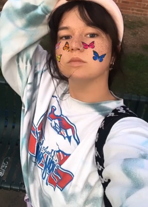 Mallrat as seen in a selfie taken in December 2019