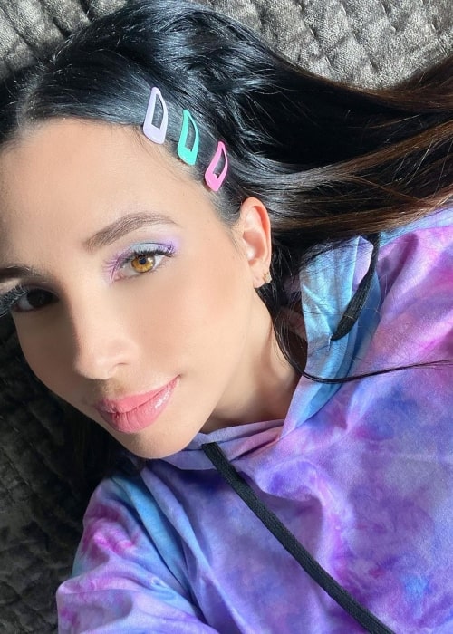 Marialejandra Marrero as seen in a selfie taken in February 2020