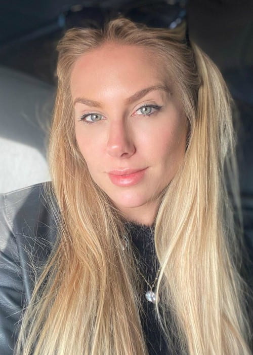 Marthina Brandt in an Instagram selfie as seen in March 2020