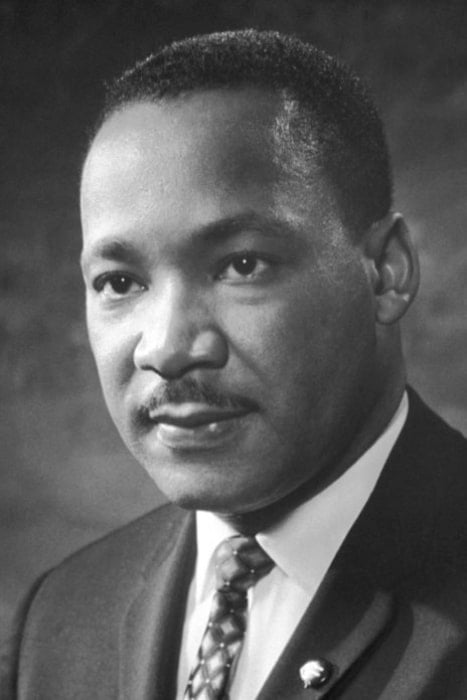Martin Luther King Jr. pictured in 1964