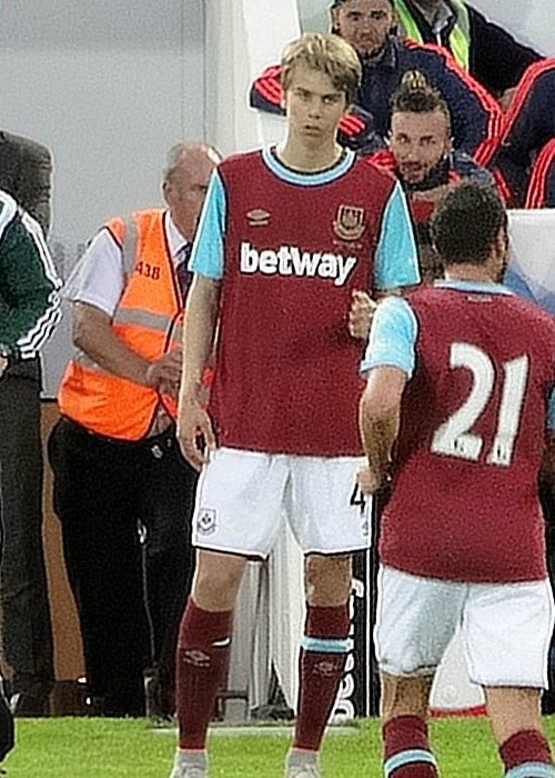 Martin Samuelsen during a match as seen in July 2015