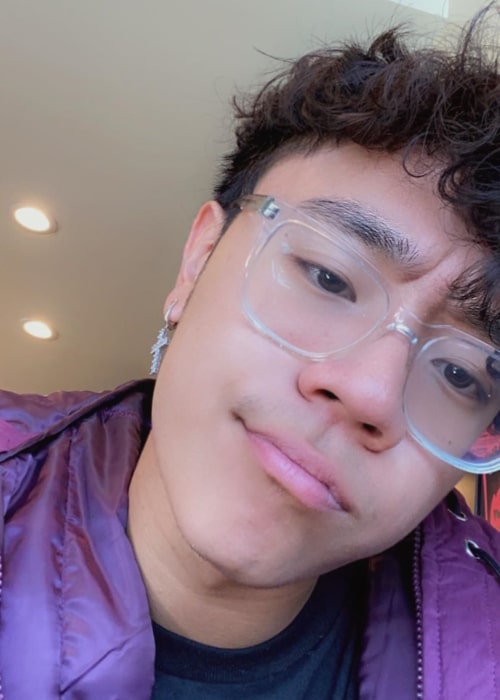 Michael Le in an Instagram selfie from February 2020