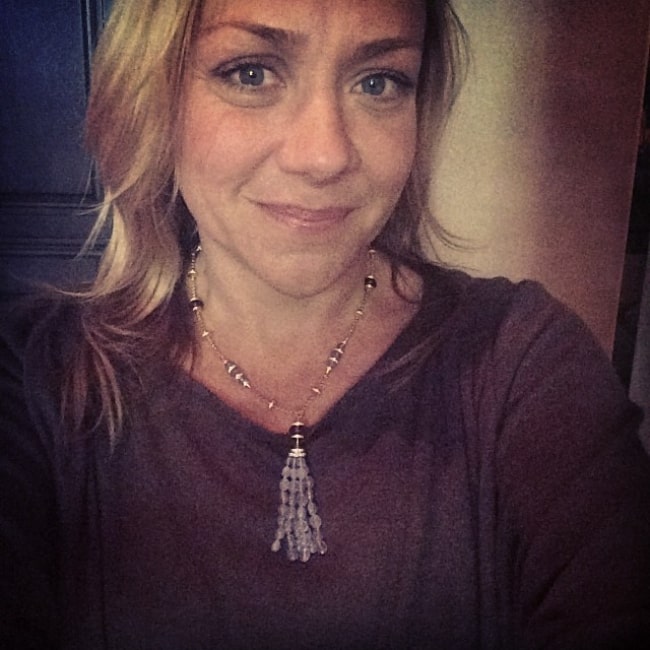 Nicole Sullivan as seen while taking a selfie in April 2014