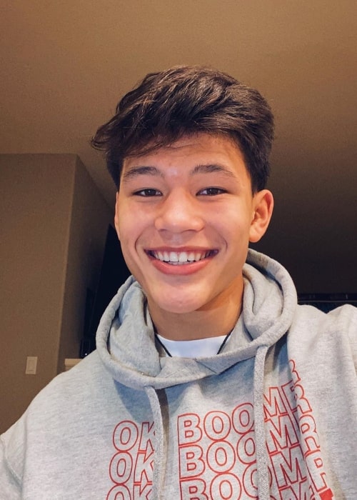 Niko Katsuyoshi as seen while smiling in a selfie in March 2020