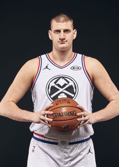 Nikola Jokić as seen in an Instagram Post in January 2020