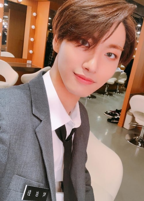 Park Seong-hwa as seen while taking a selfie in September 2018