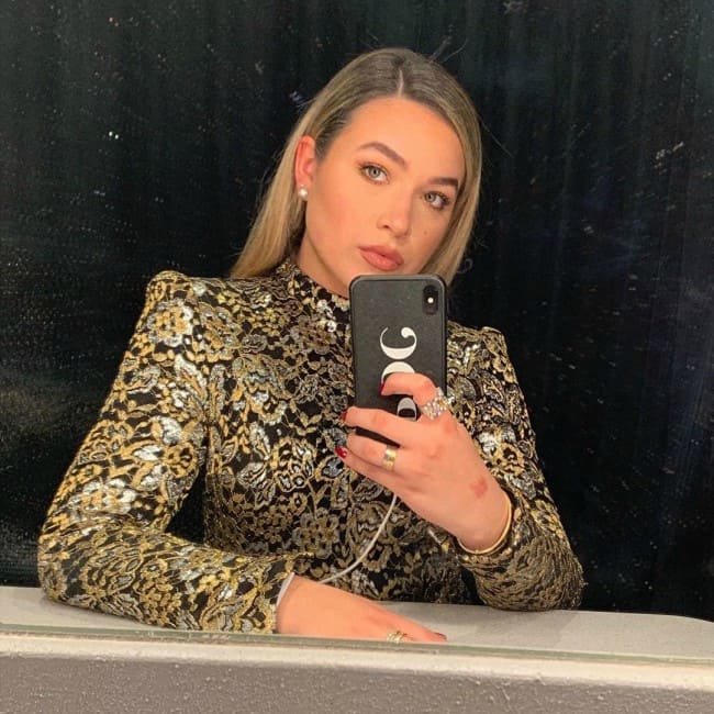 Paulina Char in a selfie in November 2019