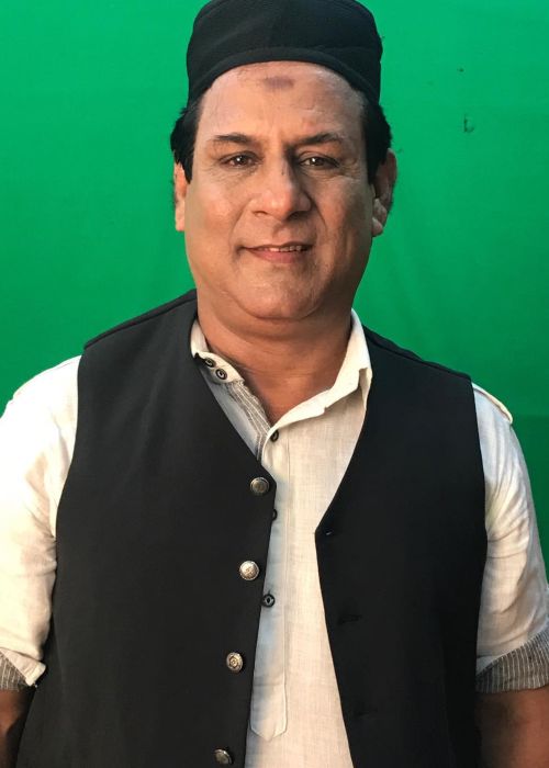 Rajendra Chawla during a shoot in 2018