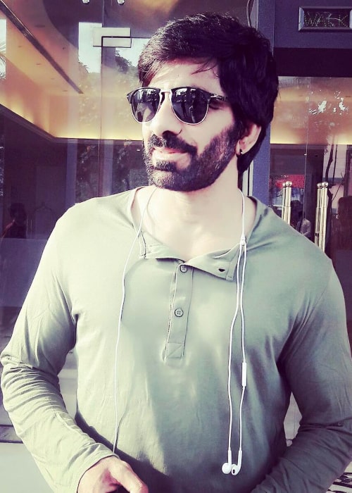 Ravi Teja as seen in an Instagram Post in March 2017