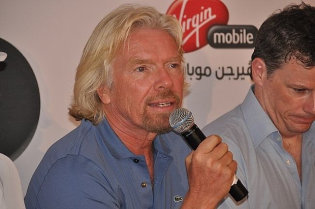 Richard Branson as seen in 2010