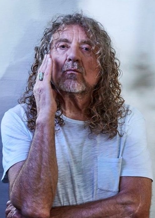 Robert Plant in February 2020 announcing the date for his live recording for the upcoming season of the Digging Deep podcast