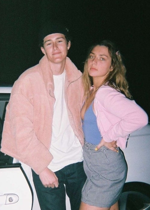 Ryland Storms and Cassie Mcdaniel posing for a picture in July 2019