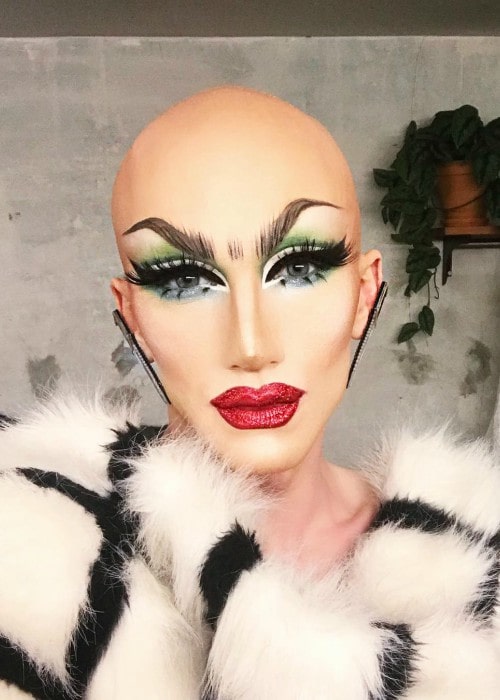 Sasha Velour in a selfie in December 2017