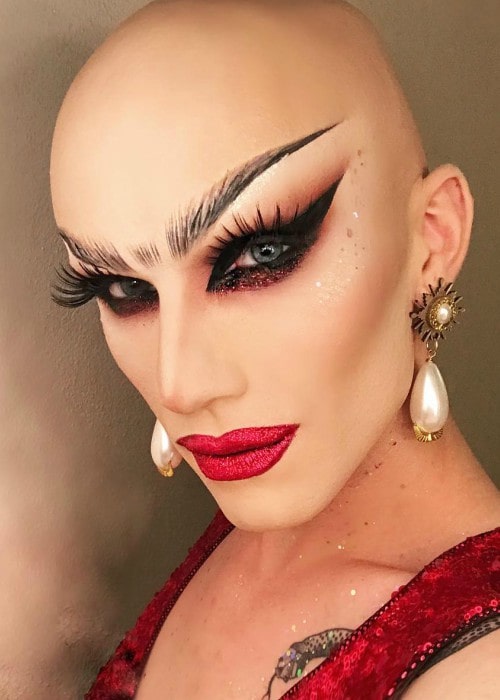 Sasha Velour in an Instagram selfie as seen in September 2017