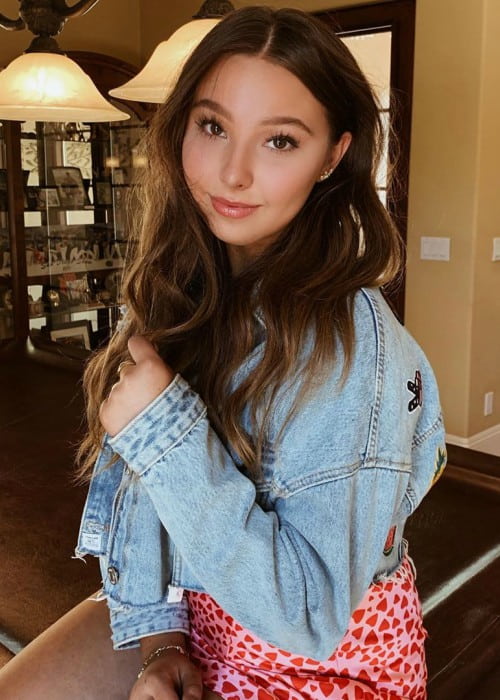 Sophia Lucia in an Instagram post in October 2019