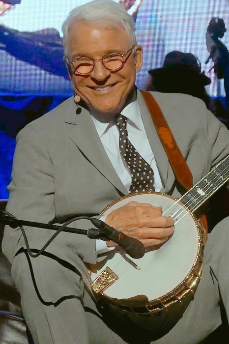 Steve Martin performing in Corcord, California on August 11, 2017