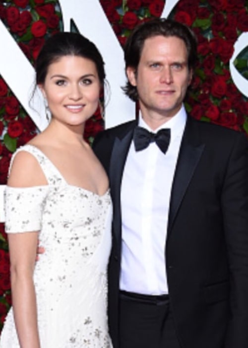 Steven Pasquale and Phillipa Soo, as seen in June 2016