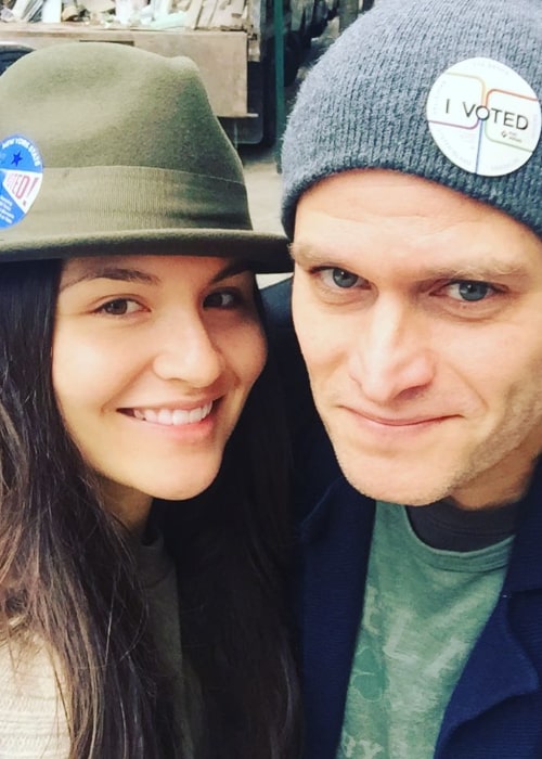 Steven Pasquale and Phillipa Soo, as seen in November 2017