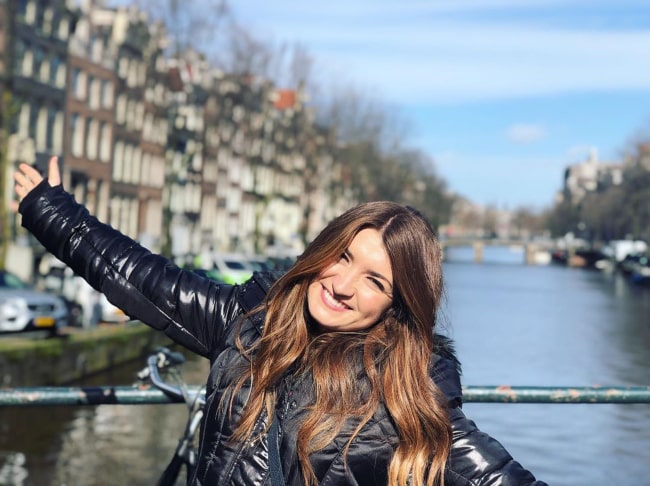 Tenille Townes during a trip to Amsterdam in March 2020