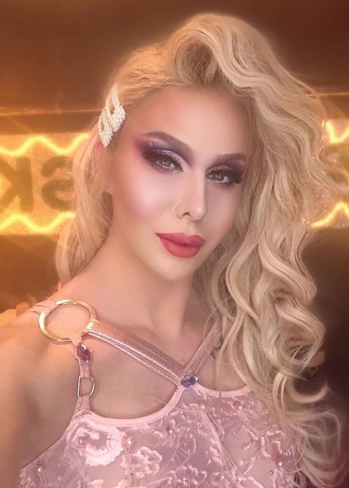 Trinity Taylor as seen while taking a selfie in Honolulu, Hawaii in February 2020