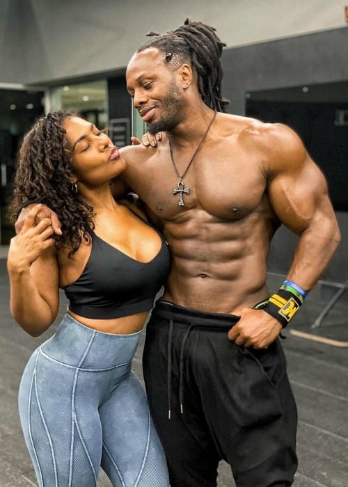 Ulisses Jr and Sharah Maddy as seen in March 2020